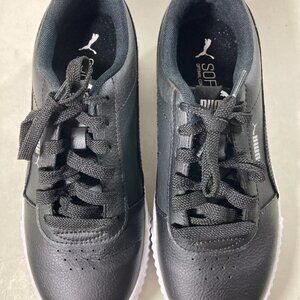 Puma Ladies' Carina Platform Shoes ~ Black 7.5 Excellent Used